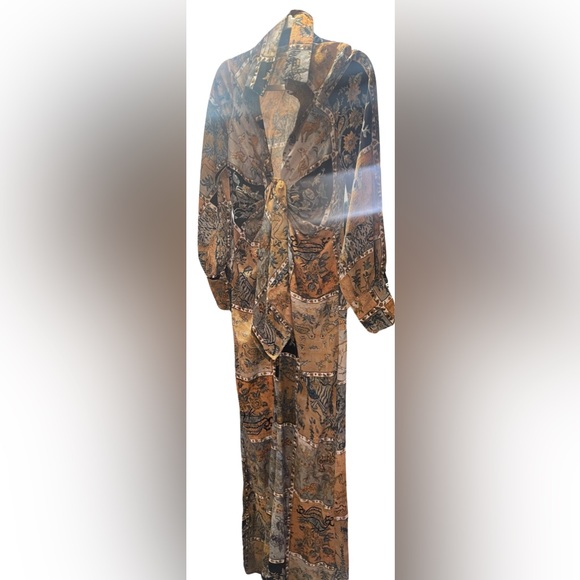 Printed Jumpsuit Size Small - Picture 4 of 5